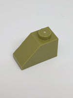 1x2 Dachstein klein olivgrün olive green