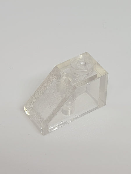 1x2 Dachstein klein transparent weiß trans clear