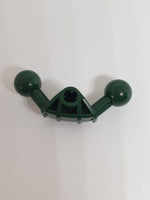 4x4x2 Bionicle Ball Joint 90° with 2 Ball Joint and Axle Hole dunkelgrün