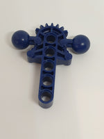 Bionicle Hips / Lower Torso with 2 Ball Joint and 7 Tooth Half Gear dunkelblau