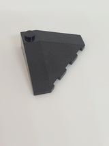 4x4 Dachstein Ecke 18° schwarz black