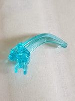 Hero Factory Waffe Klaue Klinge mit Clip transparent hellblau trans light blue
