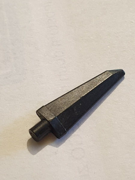 3.5L Spitze flexibel Waffe Schwert mit Pin schwarz black