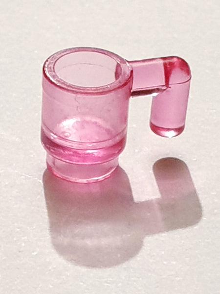 Tasse transparent knallpink