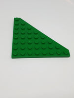 8x8 Eckplatte Dreieck / Flügel grün