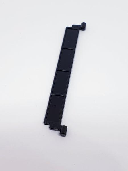 Rolltorteil / Garangentor Paneel Segment ohne Handgriff schwarz black