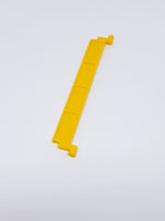 Rolltorteil / Garangentor Paneel Segment ohne Handgriff gelb