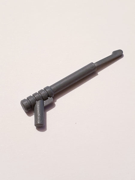 Minifig, Waffe Harpune 5M mit Abzug und Speer neudunkelgrau