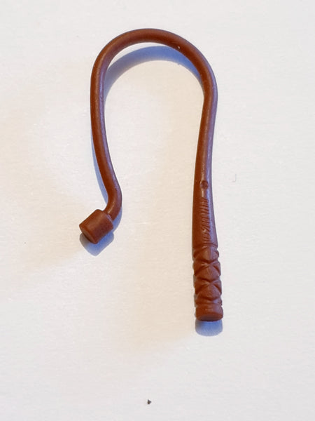 Minifig, Waffe Peitsche gebogen, flexibel neubraun reddish brown