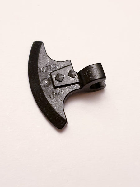Minifig, Waffe Axt, Beil mit Clip (Wikinger) schwarz black