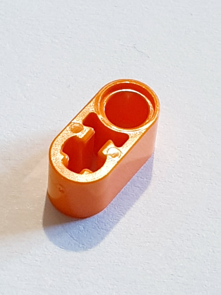 1x2 Liftarm mit Pin- und Achsloch breit orange