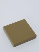 NEU 2x2 Fliese dunkelbeige