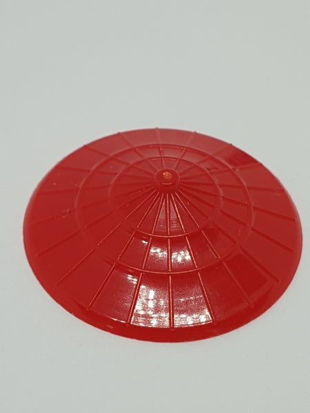 Minifigur Kopfbedeckung Strohhut asiatisch, rund spitz rot