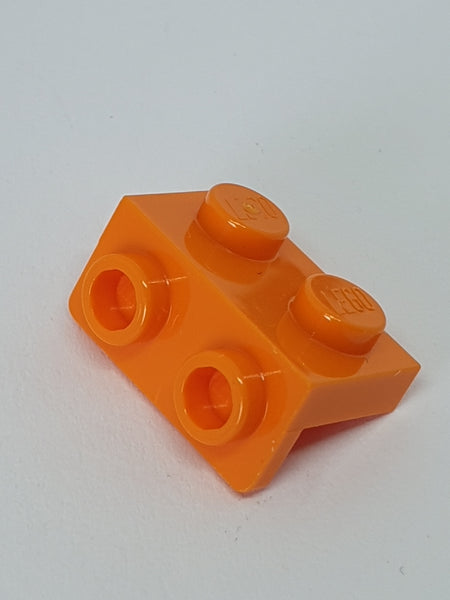 1x2 Winkelplatte Snot Konverter unten orange