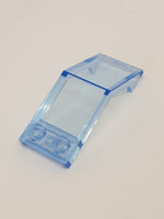 2x5x1 2/3 Windschutzscheibe transparent blau