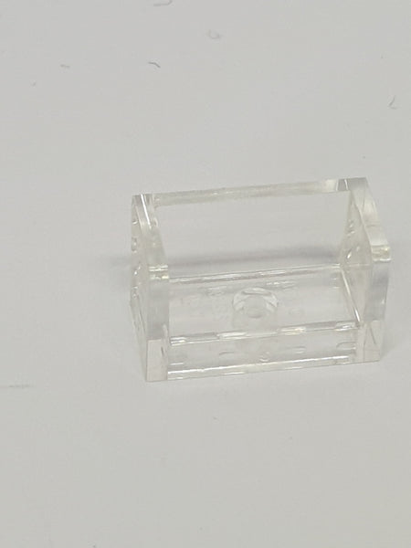 1x2x1 Paneel mit 2 Wänden transparent weiß trans clear