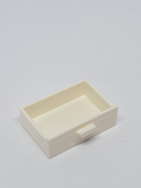 2x3 Schublade für Schrank Container weiß white