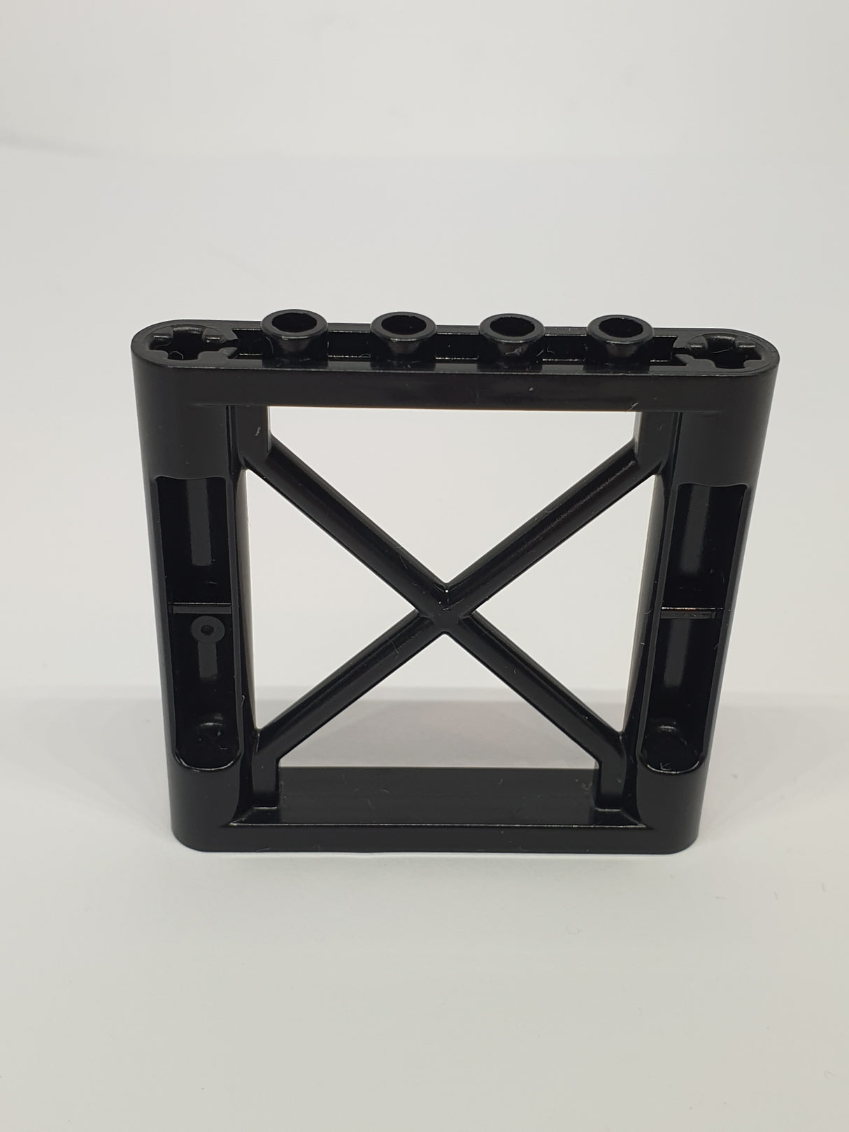 1x6x5 Stütze / Träger rechteckig schwarz black