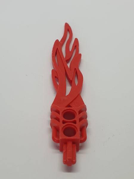 Bionicle 2x12 Schwert Waffe Toa Flame with 2 Pin Holes rot