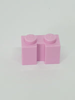 1x2 modifizierter Stein mit Rille bright pink rosa bright pink