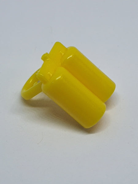 Minifigur Zubehör Tauchflaschen, Airtanks gelb