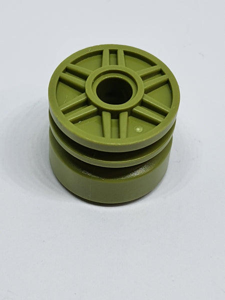 Felge 18mm x 14mm mit Pin-Loch olivgrün olive green