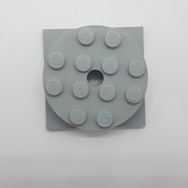 4x4 Drehteller mit Platte Light Bluish Gray neuhellgrau