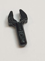 Stab 1L mit Clip Greifer, rundes Ende schwarz black