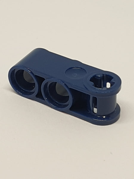 3L Pin- Achsverbinder senkrecht mit 2 Pinlöchern dunkelblau dark blue