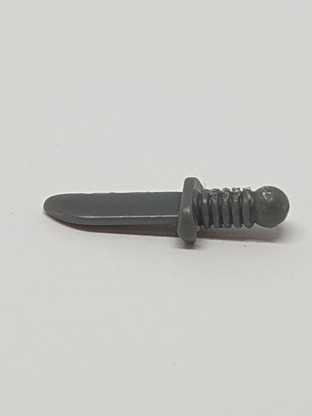 Minifig, Waffe Messer neudunkelgrau dark bluish gray