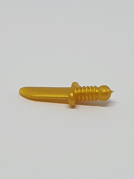 Minifig, Waffe Messer pearlgold pearl gold