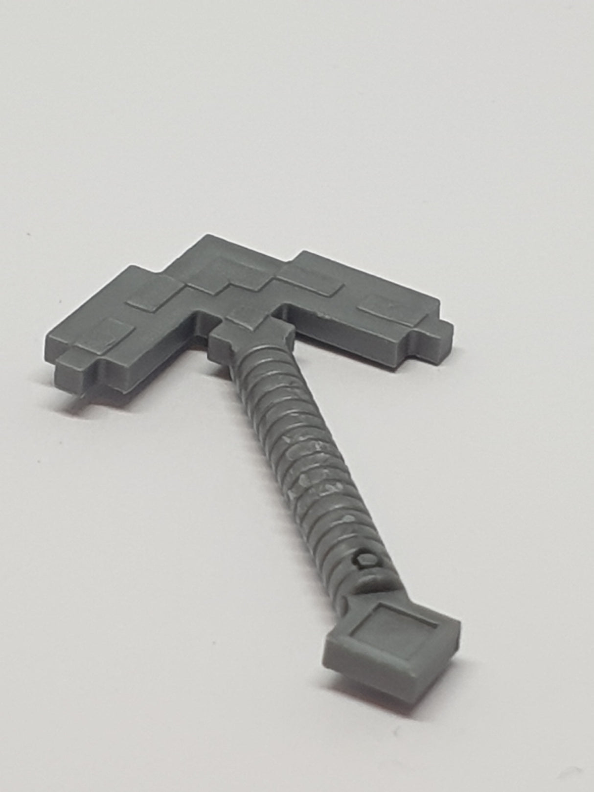 Minifg, Waffe Minecraft Schwert gepixelt pearlsilber flat silver