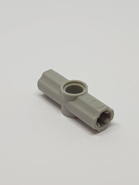Pin- Achsverbinder #2 mit 180° althellgrau light gray