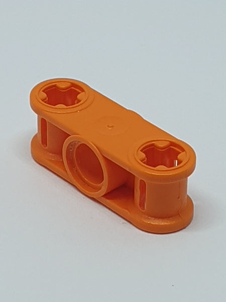 Achs- und Pinverbinder senkrecht 3L mit mittlerem Pinloch orange orange