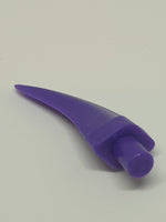 Hornspitze / Zahn groß (Helm Horn) lila dark purple