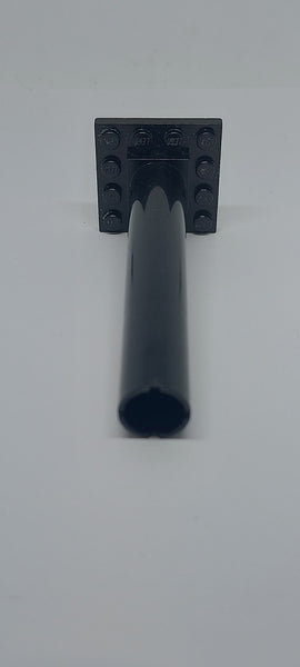 4x4x9 Bootmast mit Selction Base schwarz black