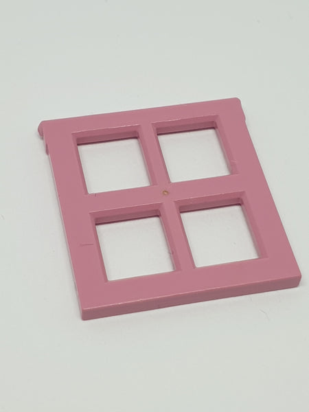 Fenster / Einsatz für 2x4x3 Rahmen dunkelrosa medium dark pink