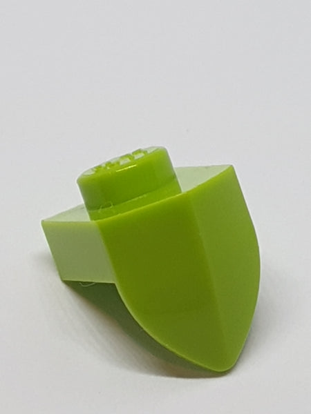 1x1 modifizierte Platte mit Zahn vertikal lindgrün lime