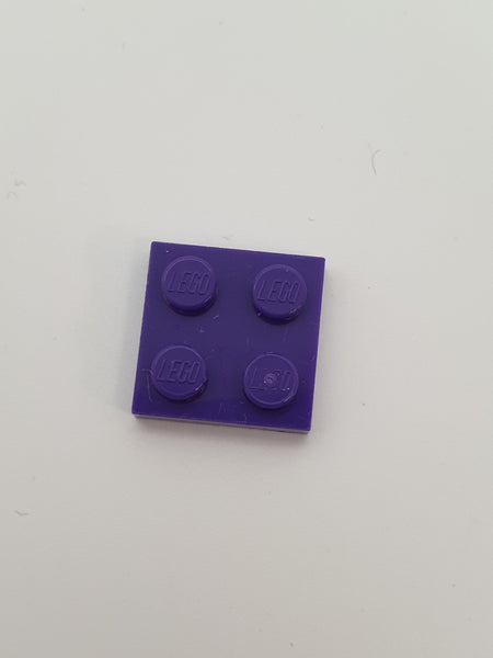 2x2 Platte lila dark purple