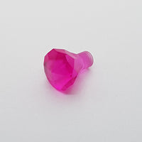 1x1 Diamant klein transparent knallpink dark pink