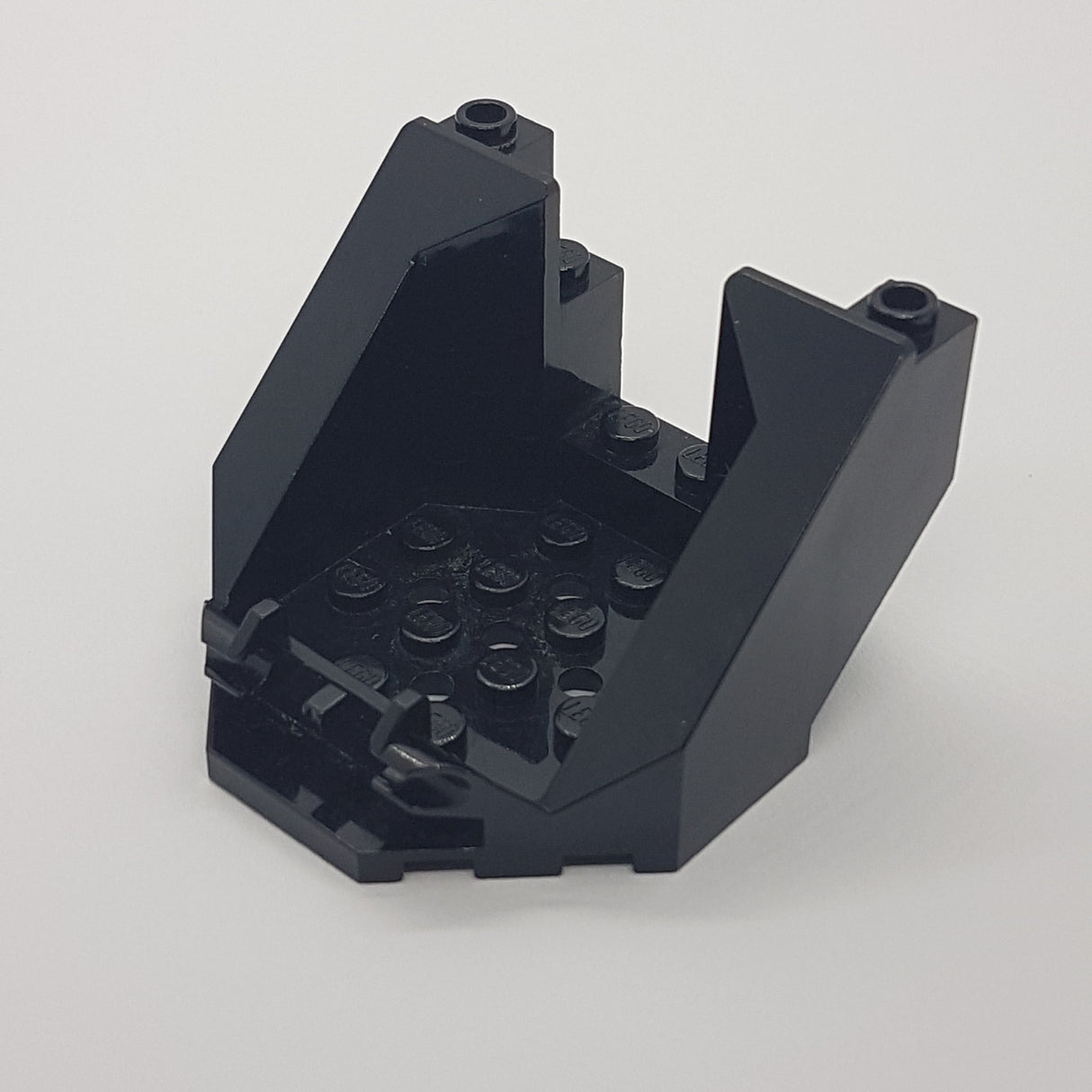 6x6x3.33 Cockpit Canopy Basis Oktagonal schwarz black
