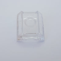 2x2 Bogenstein Motorhaube transparent weiß trans clear