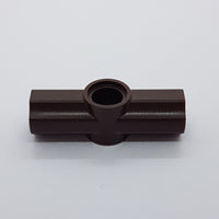 Pin- Achsverbinder #2 mit 180° dunkelbraun dark brown