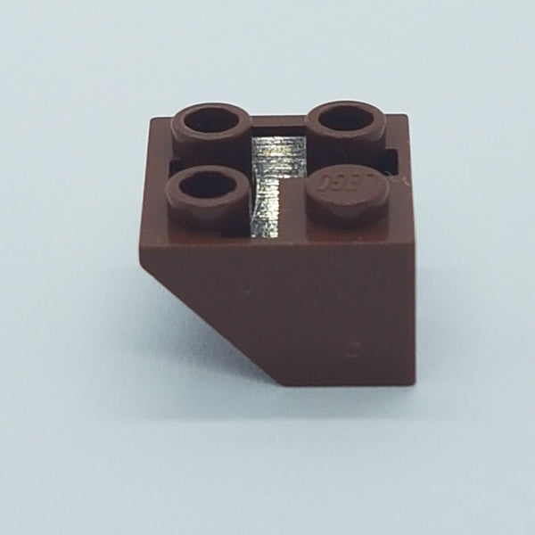 2x2 Invertstein Ecke 45° neubraun reddish brown