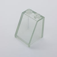 2x2x2 Dachstein 65°,ohne Bottom Tube transparent weiß trans clear