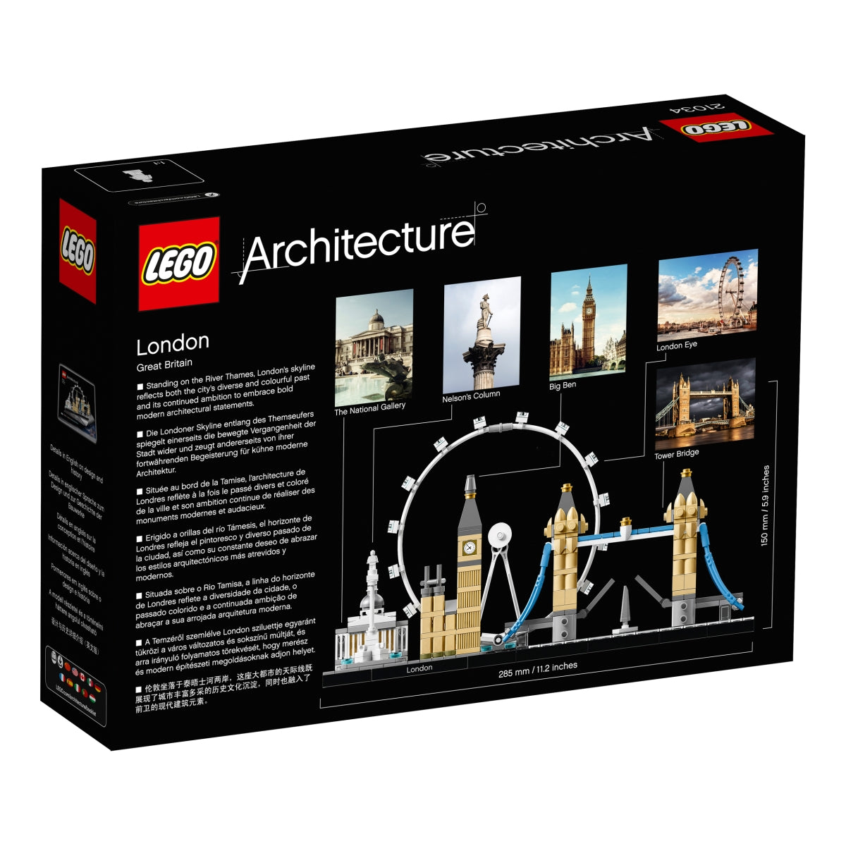 NEU LEGO® Architecture 21034 London, 468 Teile, ab 12 Jahre