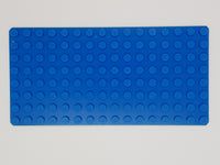 8x16 Grundplatte blau