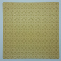16x16 Grundplatte beige tan