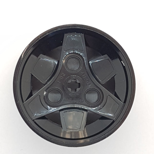 Technik Felge 43,2x26 mit 3 Pin Löchern schwarz black