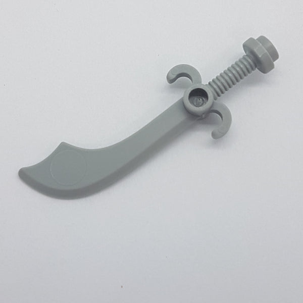 Waffe Weapon Sword, Krummschwert neuhellgrau light bluish gray